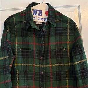 Les Copains wool button down shirt